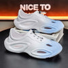 MEN'S BREATHABLE CLOSED-TOE OUTDOOR BEACH CLOG SHOES MUA0798G1F