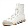MEN'S CASUAL FASHION STITCHING LACE-UP BOOTS 40831044S