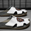 MEN'S STYLE-STATEMENT SLIDERS WITH UNIQUE EMBROIDERY AND COMFORT MUA1679E9I