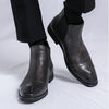 MEN'S ELEGANT LEATHER CHELSEA BOOTS WITH CLASSIC AND MODERN STYLE MUA1892G0I
