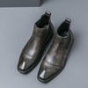 MEN'S ELEGANT LEATHER CHELSEA BOOTS WITH CLASSIC AND MODERN STYLE MUA1892G0I