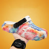 MEN'S SUMMER ACTIVEWEAR CLOGS WITH VIBRANT TROPICAL DESIGN MUA2259G4I