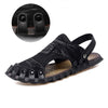 MEN'S OUTDOOR BREATHABLE SLIP-ON SANDALS MUA2332F7F