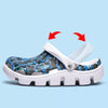 MEN'S GRAPHIC CAMO AND ARTISTIC PRINT CLOG SHOES MUA2321E6I