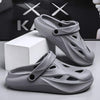 MEN'S FASHIONABLE CLOSED-TOE ANTI-SLIP BEACH CLOGS MUA0947F1F
