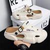 MEN'S OUTDOOR SOFT-SOLED CLOSED-TOE CLOG SANDALS MUA1237F2F