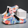 MEN'S SUMMER ACTIVEWEAR CLOGS WITH VIBRANT TROPICAL DESIGN MUA2259G4I
