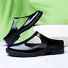 MEN'S ROMAN STYLE CASUAL CLOSED-TOE MULE SANDALS MUA2080F7F