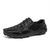 MEN'S BUSINESS CASUAL CROCODILE LEATHER SHOES MUA2975E7F