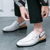 MEN'S SLIP-ON BREATHABLE VERSATILE LEATHER LOAFERS MUA0335F7F