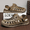 MEN'S OUTDOOR CASUAL LEATHER SANDALS SHOES MUA0496F6I