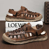 MEN'S OUTDOOR CASUAL LEATHER SANDALS SHOES MUA0496F6I