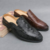 MEN'S SLIP-ON LAZY MULE LEATHER LOAFERS MUA3017E2F