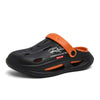 MEN'S FASHIONABLE CLOSED-TOE ANTI-SLIP BEACH CLOGS MUA0720F4F