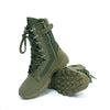 MEN'S GREEN OUTDOOR LACE UP BOOTS 62405513YL