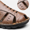 MEN'S CLASSIC LEATHER SANDALS SHOES MUA2603E4I