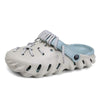 MEN'S OUTDOOR CASUAL BREATHABLE SLIP-ON CLOSED-TOE CLOGS MUA1242F1F