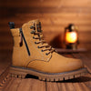 MEN'S DURABLE AND STYLISH LACE-UP LEATHER BOOTS MUA1198G5I