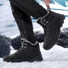 MEN'S STYLISH WINTER ANKLE BOOTS WITH FUZZY LINING MUA1989G2I
