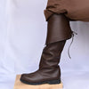 MEN'S MINIMALIST RETRO MEDIEVAL HIGH BOOTS MUA0304G0I
