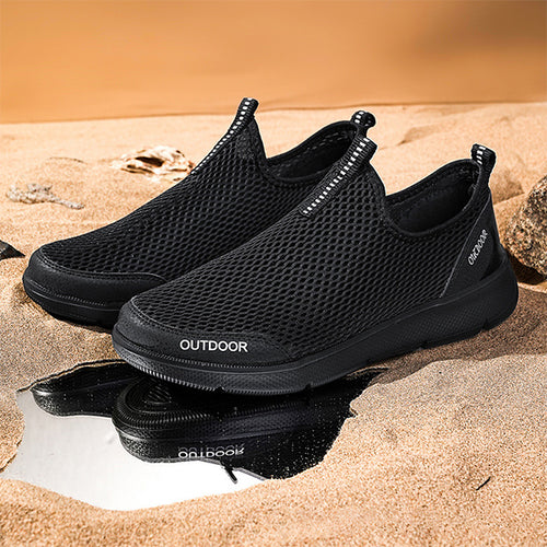 MEN'S BREATHABLE OUTDOOR CASUAL MESH SHOES MUA1891F4I