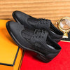 MEN'S HOLLOW OUT BREATHABLE BROGUE DRESS SHOES MUA0913F9F