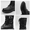 MEN'S RUGGED BIKER BOOTS FOR ADVENTURE AND STREETSTYLE MUA2179G9I