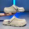MEN'S SOFT-SOLE OUTDOOR BEACH CLOG SHOES MUA3017F2F