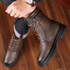 MEN'S COLD RESISTANT AND WARM LACE UP BOOTS  MUA1075G7I