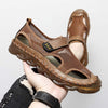 MEN'S BREATHABLE CLOSED-TOE ROMAN STYLE CLOG SANDALS MUA0936F8F