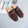 MEN'S FASHIONABLE BREATHABLE SLIP-ON CLOSED-TOE MULES MUA1142F0F