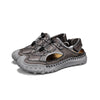 MEN'S ULTRA-SPORTY LEATHER SHOES WITH ALL-TERRAIN GRIP MUA2056F8I
