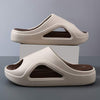 MEN'S OUTDOOR BREATHABLE ANTI-SLIP THICK SOLE SLIDE SANDALS MUA1812F7F