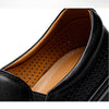 MEN'S HOLLOWED OUT BREATHABLE CASUAL LEATHER SHOES MUA0524G1I