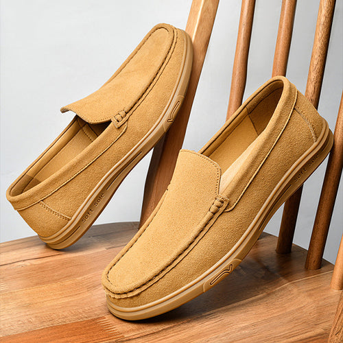 MEN'S RETRO SOLID COLOR  COMFORT LOAFERS MUA0745G5I