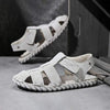MEN'S FLAT CLOSED-TOE CASUAL BEACH SANDALS MUA0947G9F