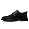 MEN'S KNIT HOLLOW OUT MESH PANEL BUSINESS DRESS SHOES MUA1735F6F