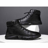 MEN'S CLASSIC BLACK LACE-UP BOOTS MUA1092G0I