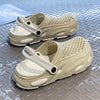 MEN'S SOFT-SOLE OUTDOOR BEACH CLOG SHOES MUA3017F2F