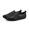 MEN'S WOVEN LEATHER SLIP-ON SHOES MUA0472G4I