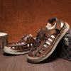 MEN'S OUTDOOR CASUAL LEATHER SANDALS SHOES MUA0496F6I