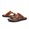 MEN'S CLASSIC COMFY LEATHER SLIDES 73925947YL