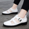 MEN'S SLIP-ON HOLLOW OUT CASUAL LEATHER SANDALS MUA2988E0F