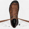 MEN'S RETRO OUTDOOR HIKING LACE-UP SHORT BOOTS MUA1034G1I