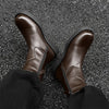 MEN'S CLASSIC LEATHER ANKLE BOOTS MUA1769G4I
