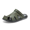 MEN'S CASUAL LEATHER SLIP-ON SANDALS MUA2337E4I