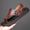 MEN'S SUMMER LEATHER SANDALS SHOES MUA2710E6I