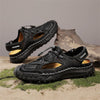 MEN'S ULTRA-SPORTY LEATHER SHOES WITH ALL-TERRAIN GRIP MUA2056F8I
