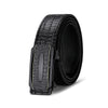MEN'S LUXURY CROCODILE-PRINT LEATHER BELT FOR ELEGANT STYLE MUA1240F7I