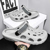 MEN'S FASHIONABLE CASUAL CLOSED-TOE BEACH CLOGS MUA1038F9F